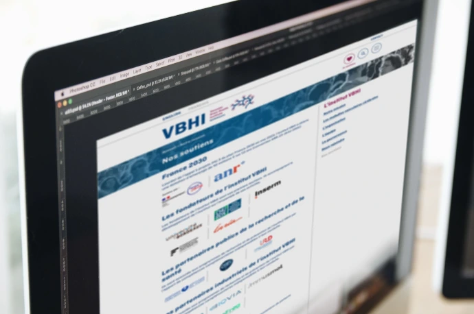 UI Design du site web VBHI